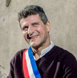 François Thalaud, maire d'Esteil 